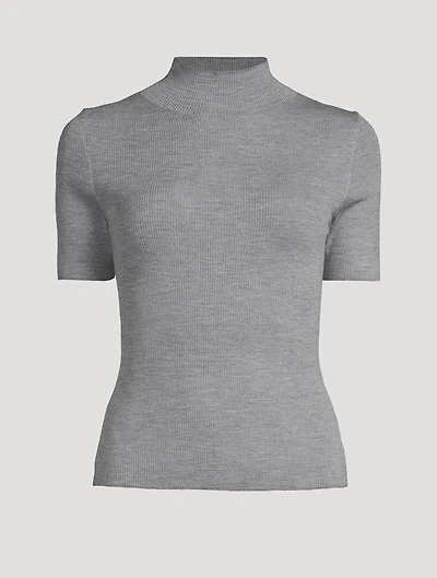 Leenda Regal Wool Mockneck Sweater