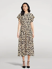 Anais Midi Dress Floral Print