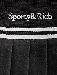 Abigail Pleated Wool Tennis Skirt