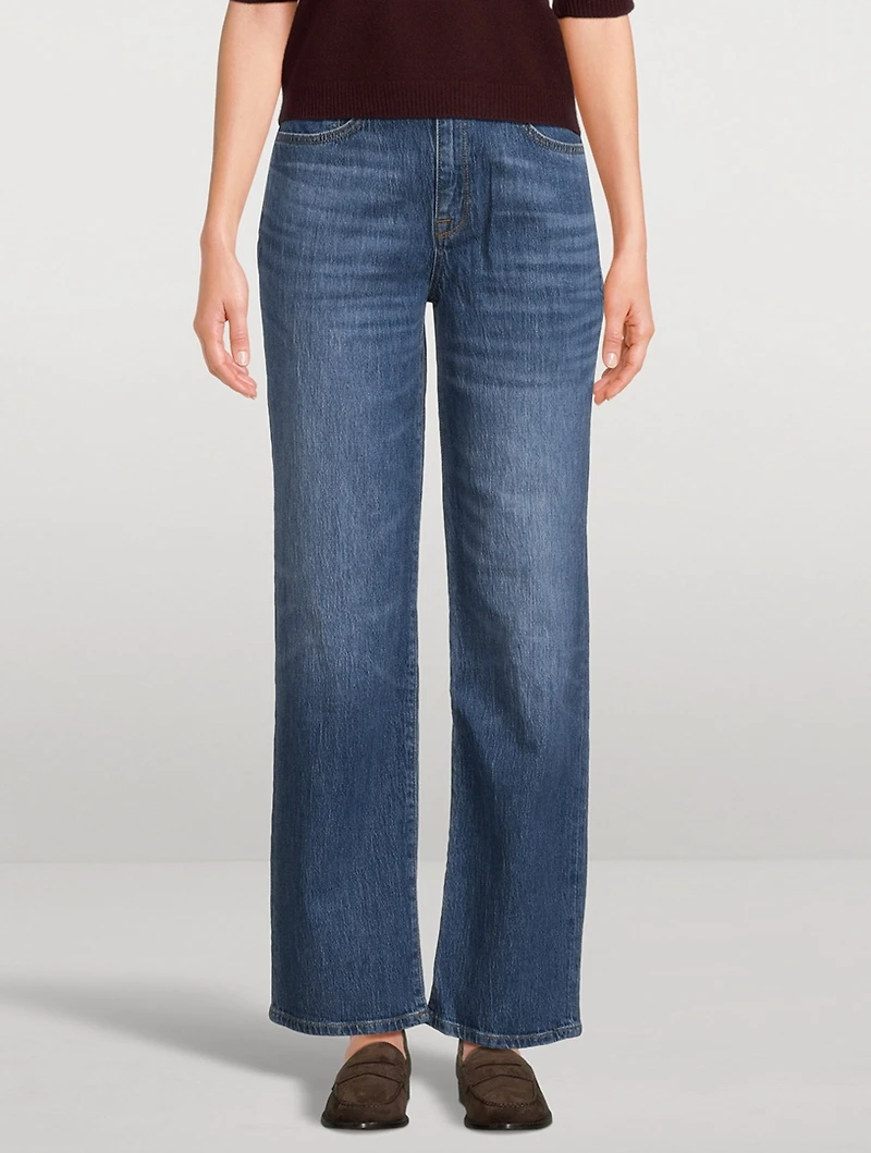 Ms. Keaton High-Rise Wide-Leg Jeans