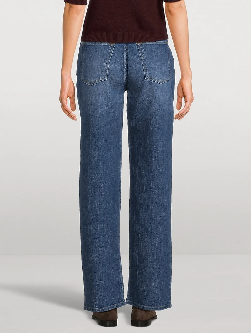 Ms. Keaton High-Rise Wide-Leg Jeans