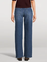 Ms. Keaton High-Rise Wide-Leg Jeans