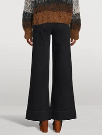 Ms. Onassis V-High Rise Wide-Leg Jeans