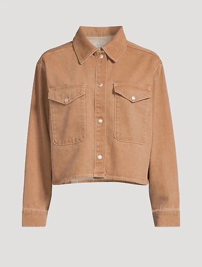 Castro Cropped Oversized Shirt