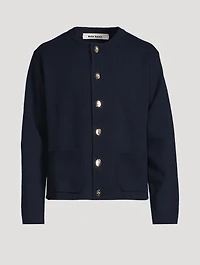 Night Wool And Cashmere Cardigan