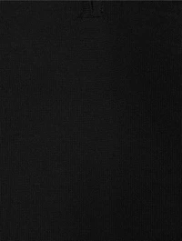 Merino Wool Fine-Knit Quarter-Zip Sweater