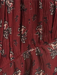 Monika Silk Blouse Floral Print