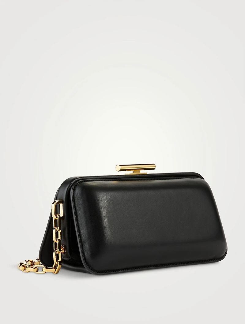 Pinch Leather Clutch