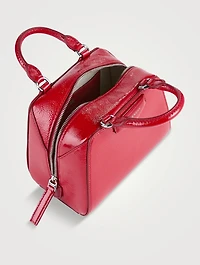 Nano Antigona Cube Patent Leather Bag