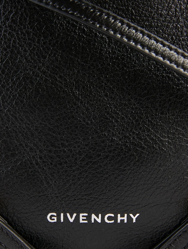 Nano Voyou Leather Shoulder Bag