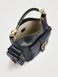 Medium Camera Leather Shoulder Bag