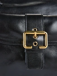 Medium Camera Leather Shoulder Bag