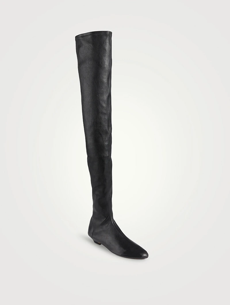 Apollo Leather Over-The-Knee Boots