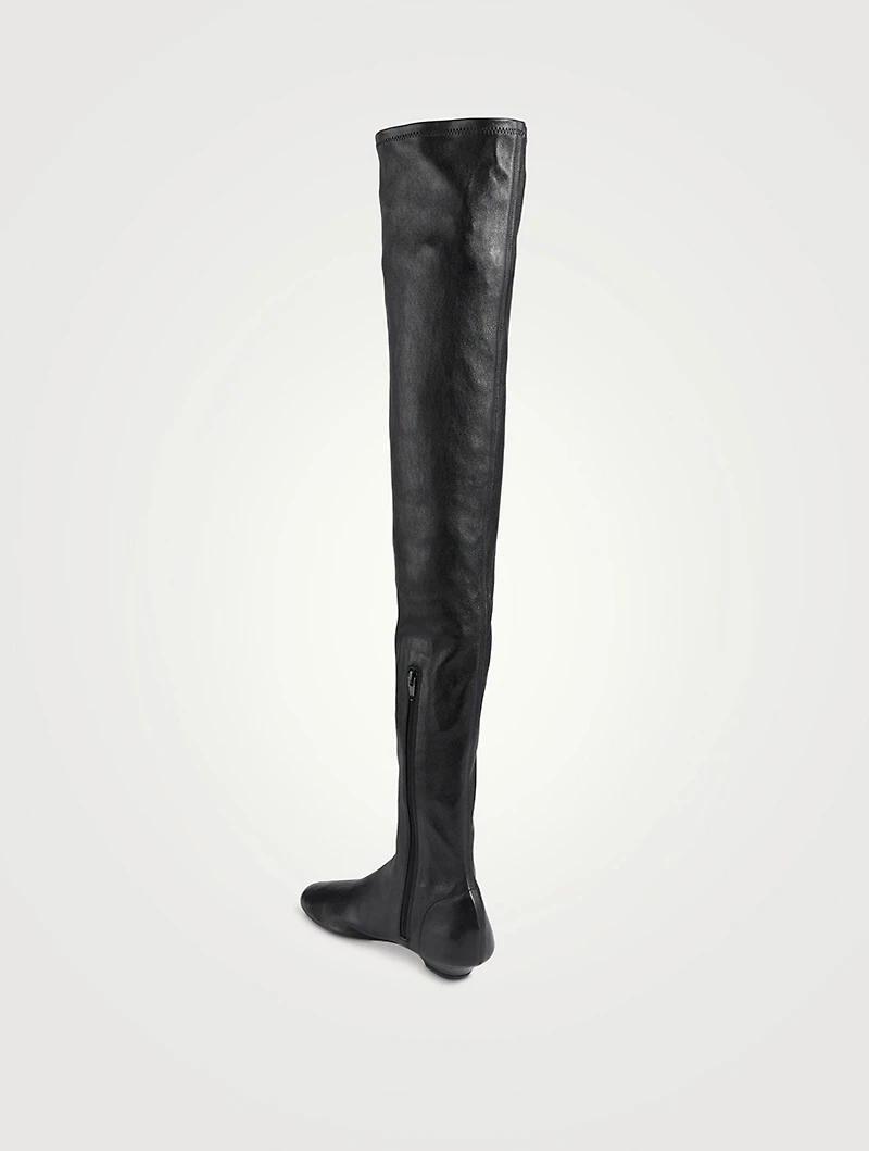 Apollo Leather Over-The-Knee Boots