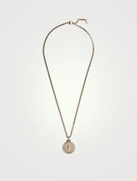 Sovereign Skull Pendant Necklace With Crystals