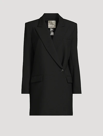 20th Anniversary Asymmetrical Blazer Dress