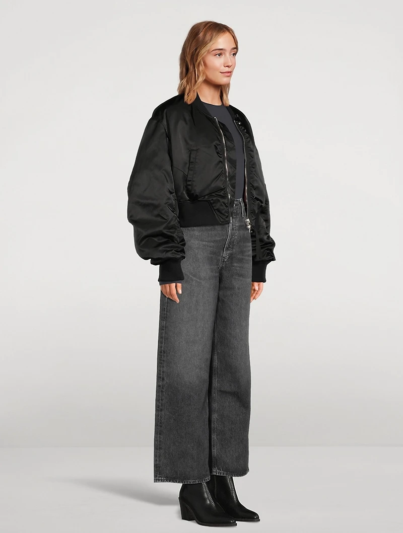 AGOLDE x Shoreditch Ski Club jett bomber jacket