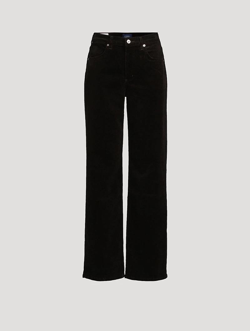 Annina Wide-Leg Corduroy Trousers