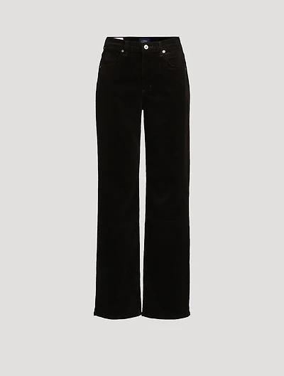 Annina Wide-Leg Corduroy Trousers