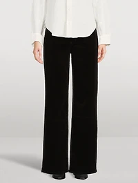 Annina Wide-Leg Corduroy Trousers