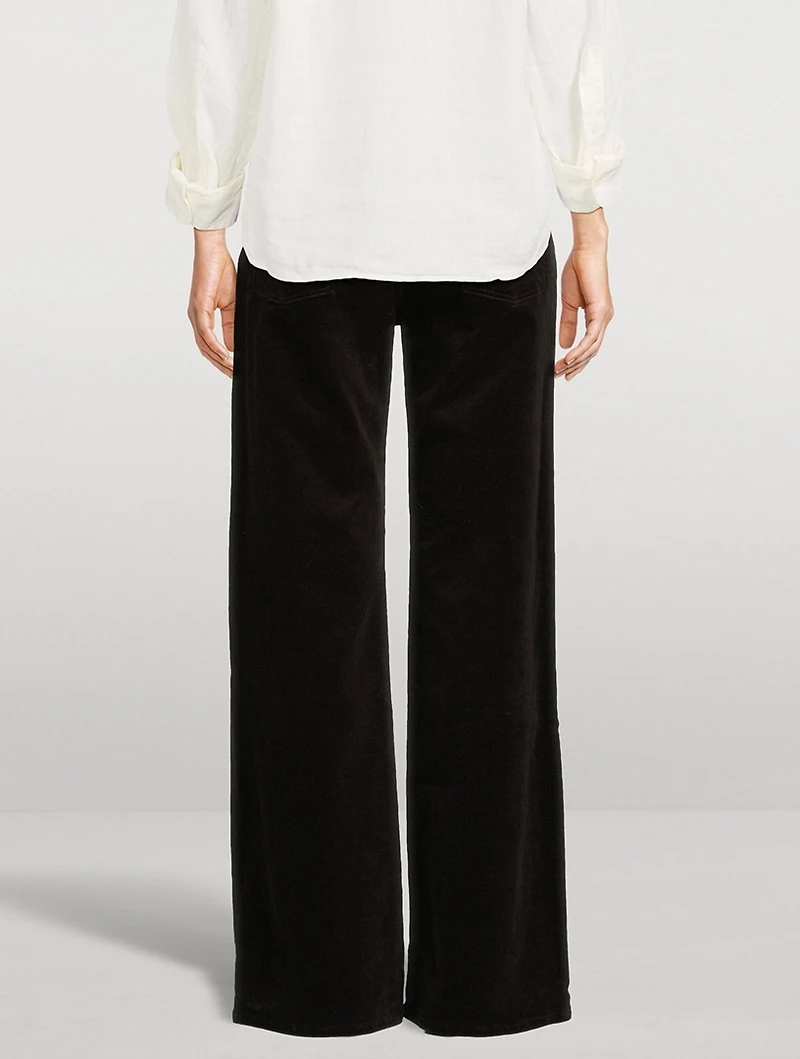 Annina Wide-Leg Corduroy Trousers