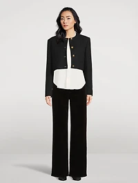 Annina Wide-Leg Corduroy Trousers