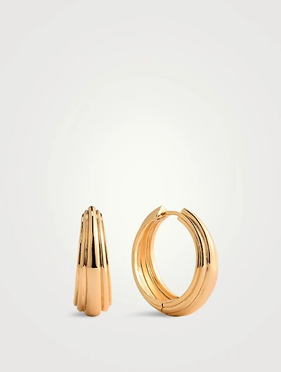 Mini Cleo Huggie Hoop Earrings