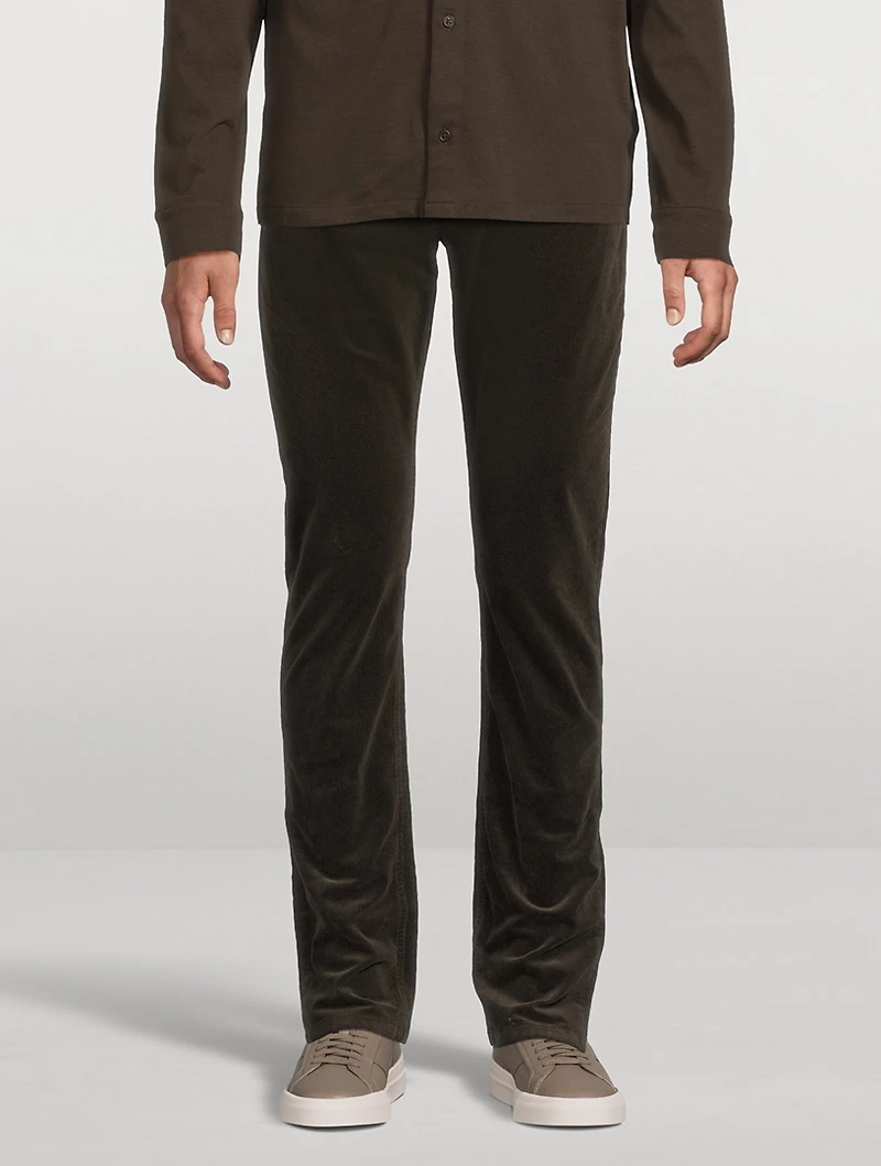 Lennox Corduroy Slim-Fit Pants