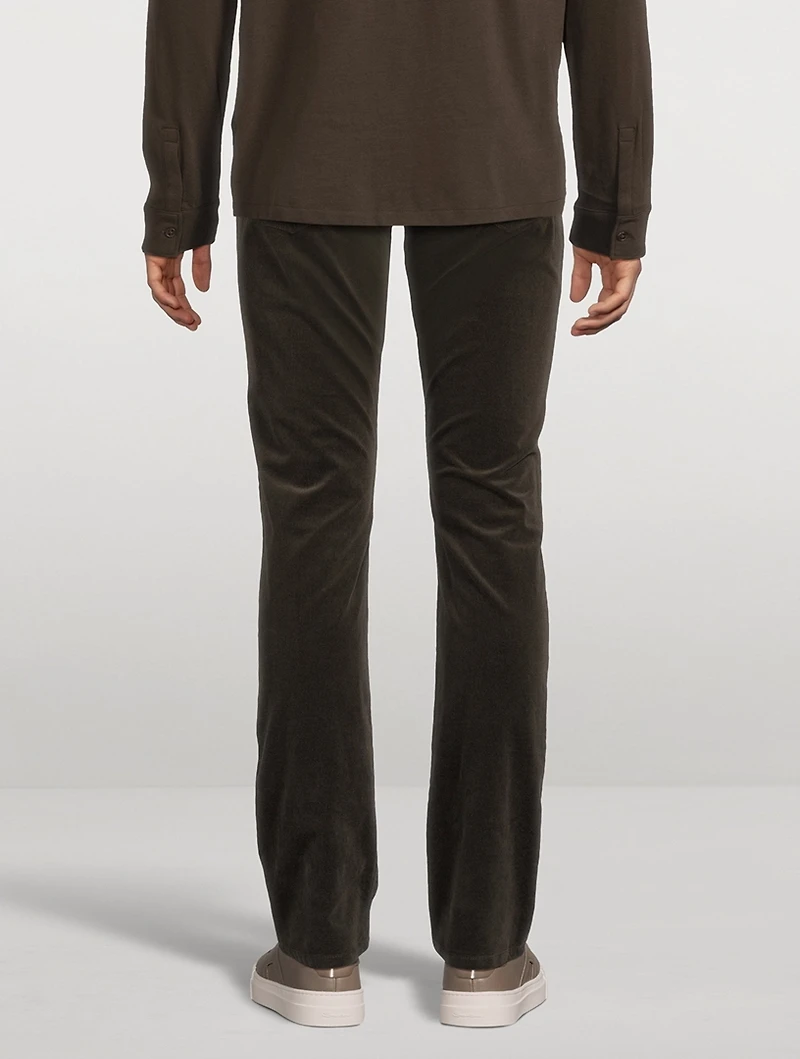 Lennox Corduroy Slim-Fit Pants
