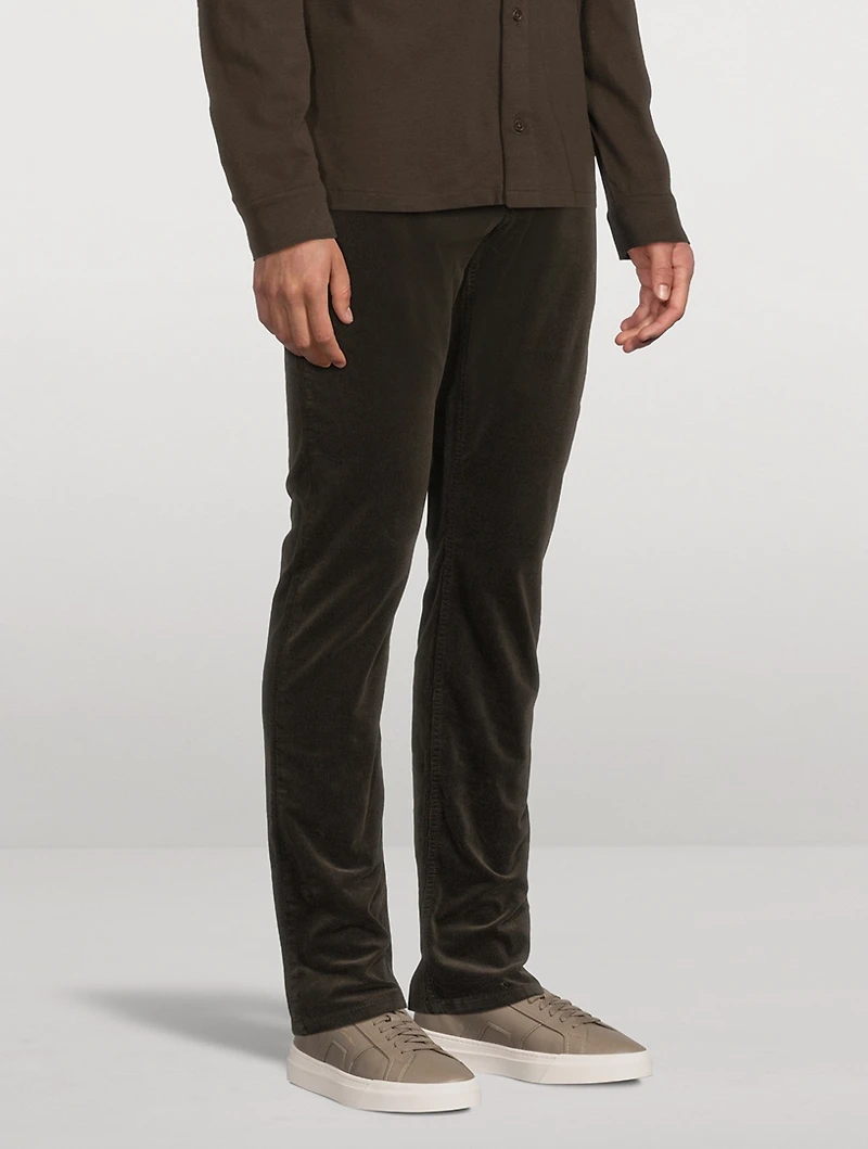 Lennox Corduroy Slim-Fit Pants