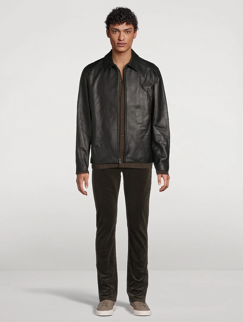 Lennox Corduroy Slim-Fit Pants