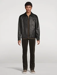 Lennox Corduroy Slim-Fit Pants