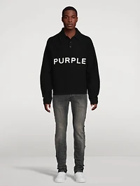 Wool Polo Sweater