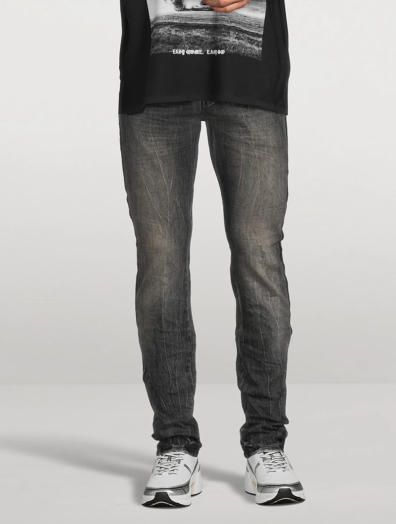 P001 Shadow Seam Stretch Skinny Jeans