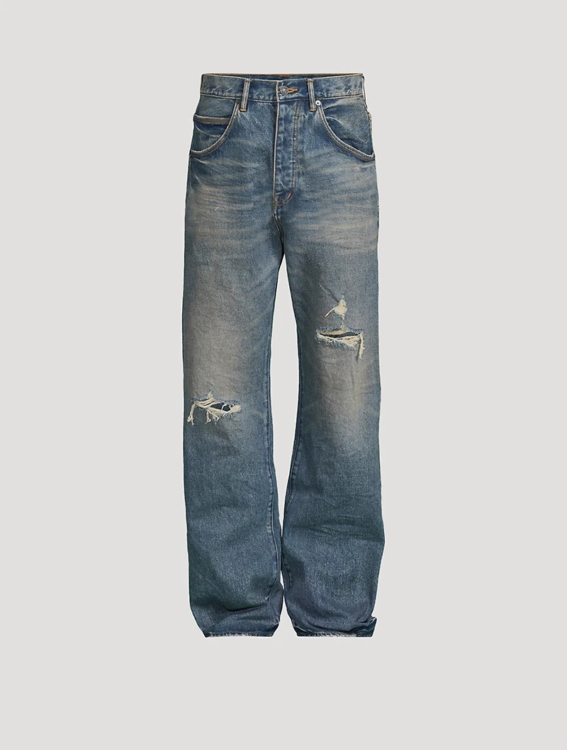 P018 9 To 5 Baggy Jeans