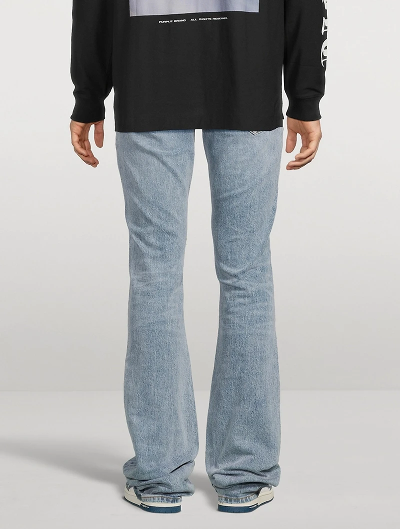 P072 Super Stack Flare Jeans