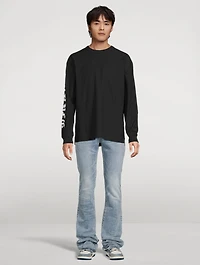 P072 Super Stack Flare Jeans