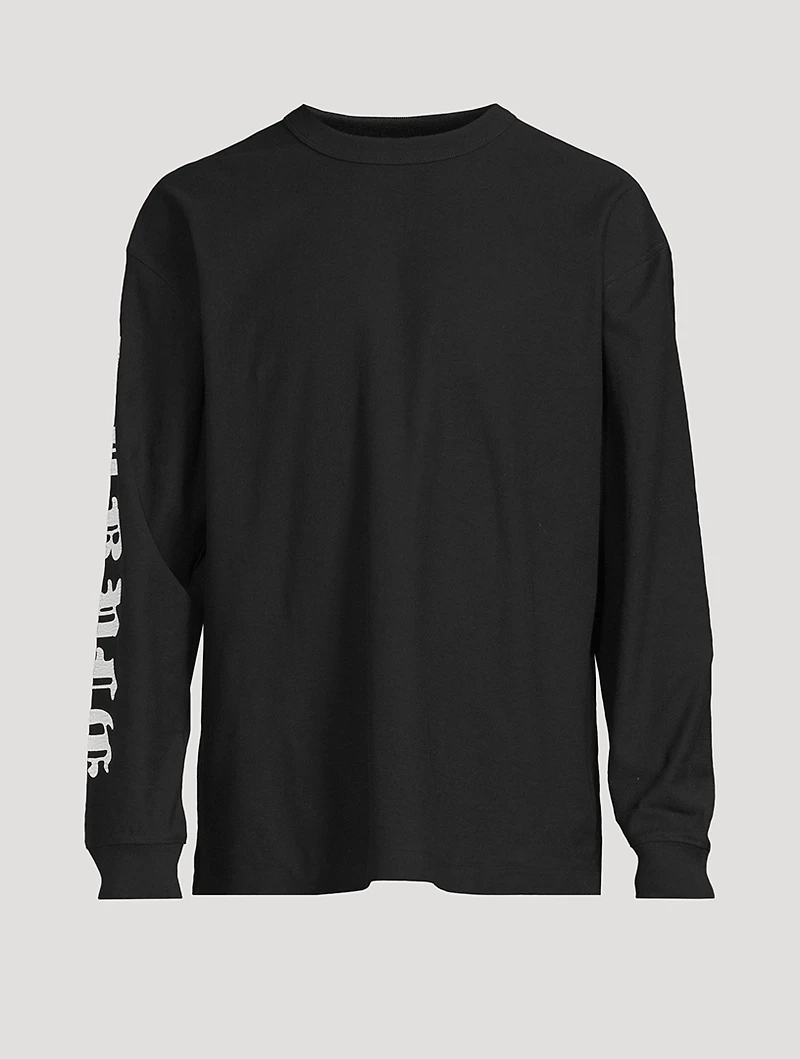 Textured Long-Sleeve T-Shirt