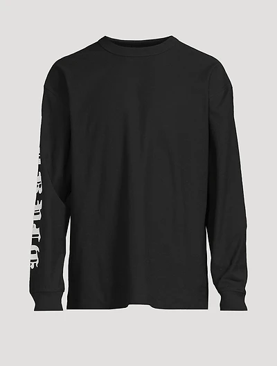 Textured Long-Sleeve T-Shirt