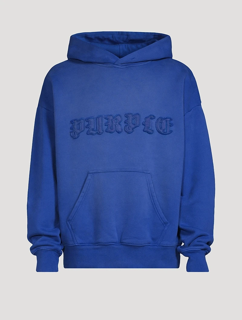 Gothic Appliqué Hoodie