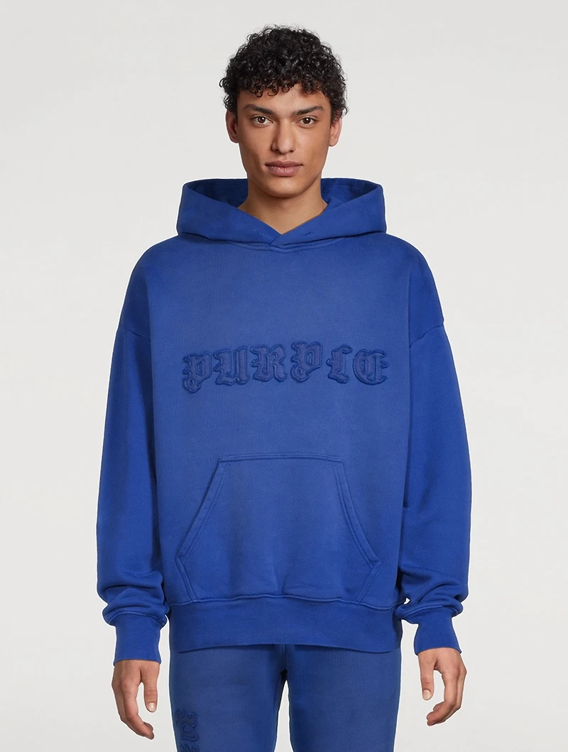 Gothic Appliqué Hoodie