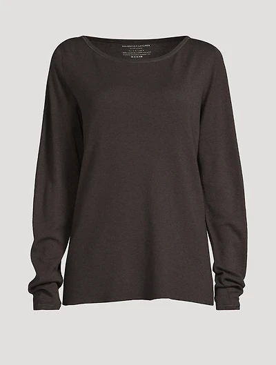 Cashmere Long-Sleeve T-Shirt