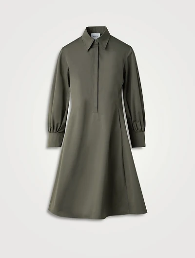 Poplin Shirt Dress