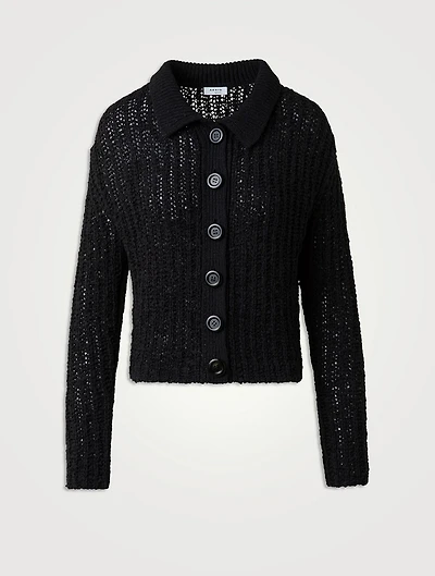 Open-Weave Cardigan