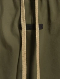 Bonded Nylon Wide-Leg Field Pants