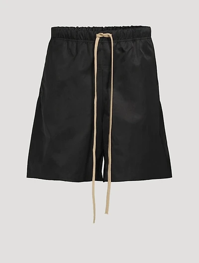 Textured Nylon Soccer Shorts
