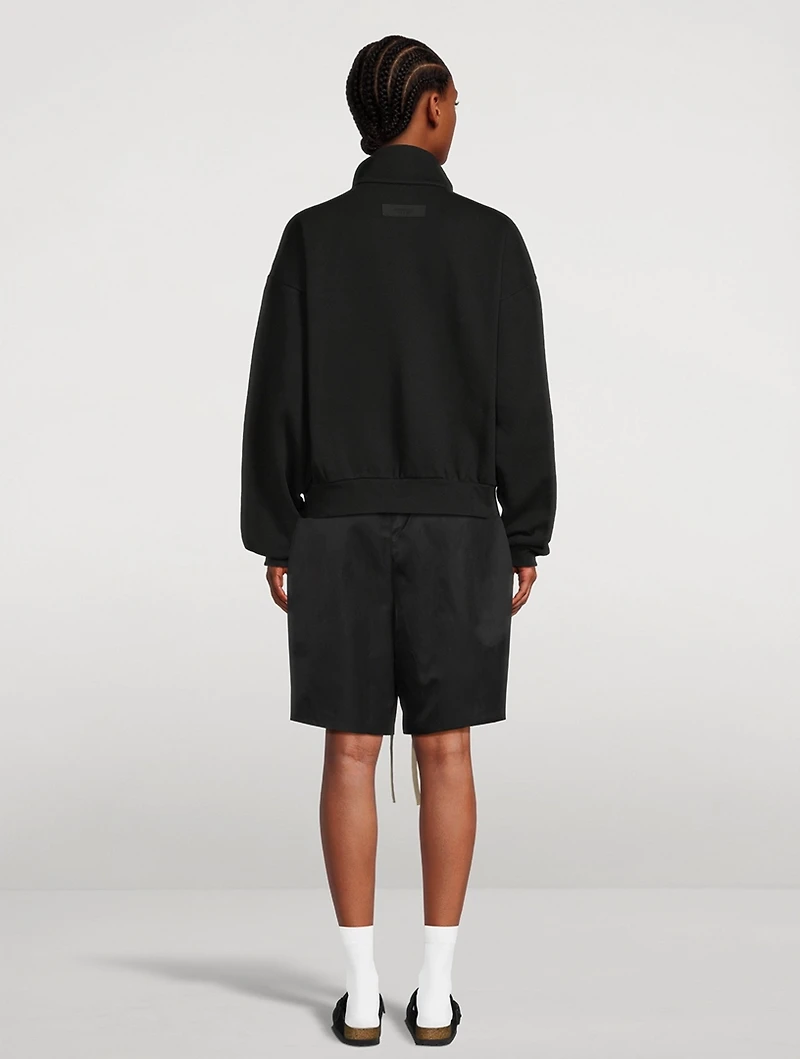 Textured Nylon Soccer Shorts