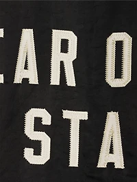 Textured Nylon Hooded Coaches Jacket