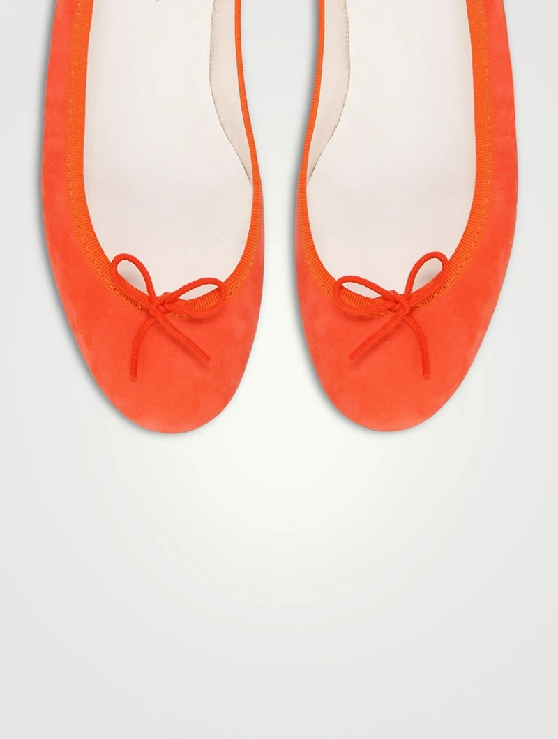 Cendrillon Suede Ballet Flats