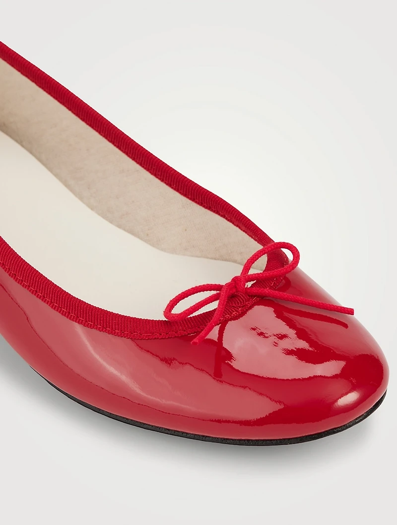 Camille Patent Leather Ballet Pumps